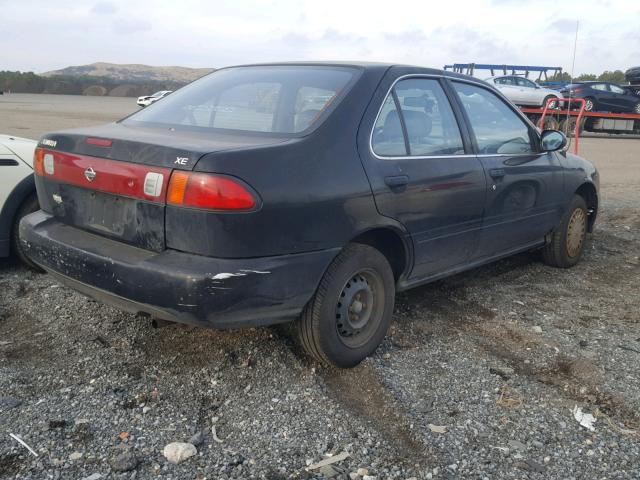 1N4AB41D4WC742986 - 1998 NISSAN SENTRA E BLACK photo 4