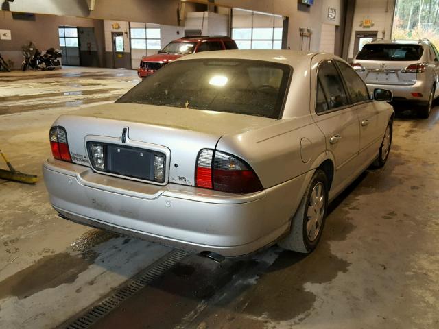 1LNHM86S25Y628175 - 2005 LINCOLN LS 银色 照片 4