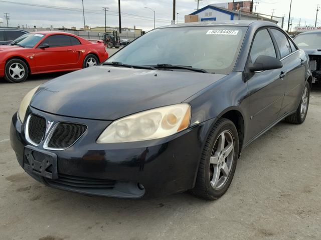 1G2ZG558064225765 - 2006 PONTIAC G6 SE1 BLACK photo 2