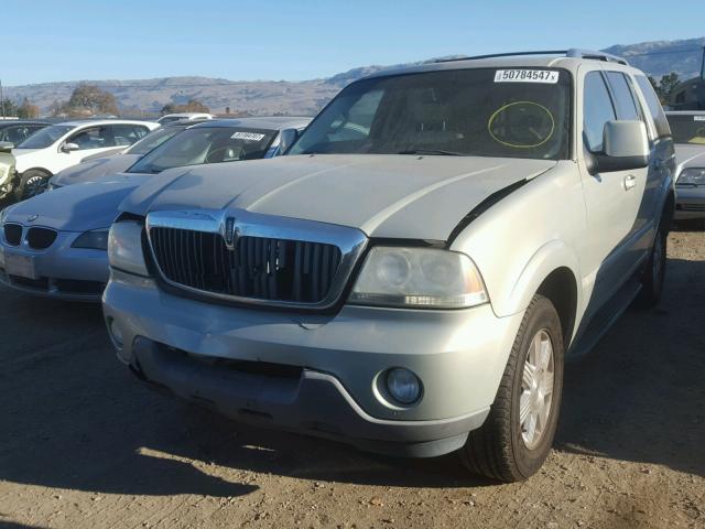 5LMEU78H73ZJ21923 - 2003 LINCOLN AVIATOR 金色 照片 2