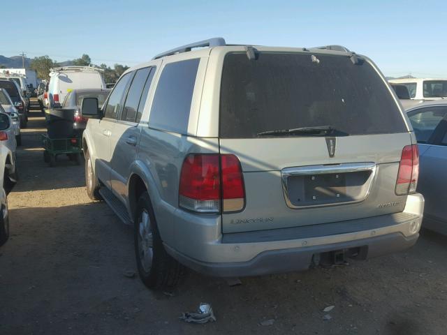 5LMEU78H73ZJ21923 - 2003 LINCOLN AVIATOR 金色 照片 3