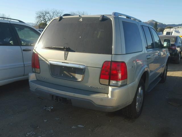 5LMEU78H73ZJ21923 - 2003 LINCOLN AVIATOR 金色 照片 4