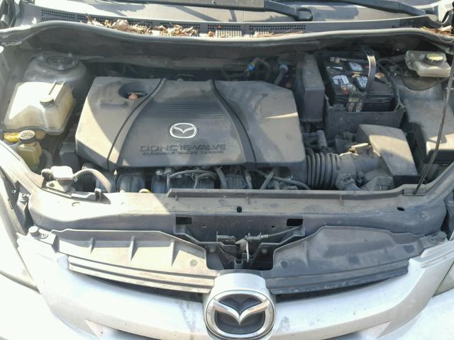 JM1CR293270144316 - 2007 MAZDA 5 SILVER photo 7