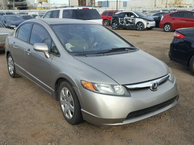 1HGFA16586L085310 - 2006 HONDA CIVIC LX GOLD photo 1