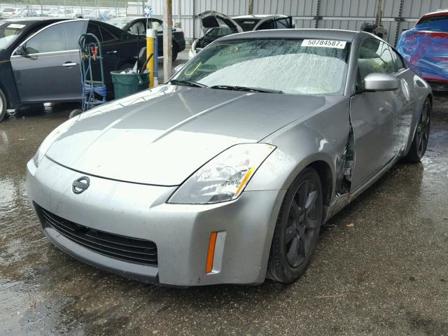 JN1AZ34D43T116204 - 2003 NISSAN 350Z COUPE GRAY photo 2