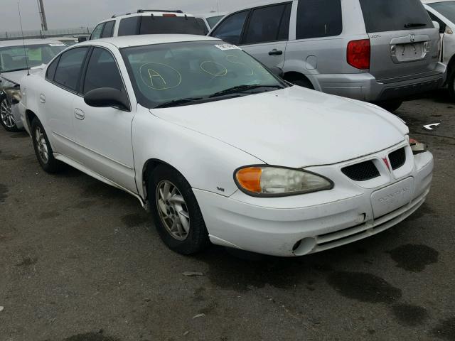 1G2NF52E24C210182 - 2004 PONTIAC GRAND AM S WHITE photo 1