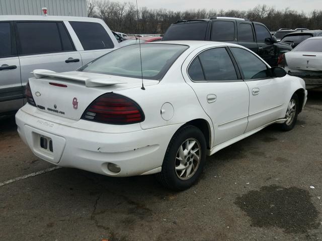 1G2NF52E24C210182 - 2004 PONTIAC GRAND AM S WHITE photo 4