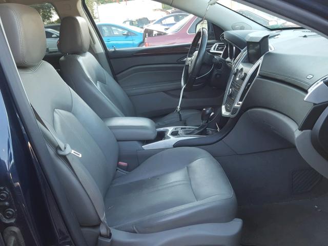 3GYFNAEY1AS604564 - 2010 CADILLAC SRX LUXURY BLUE photo 5