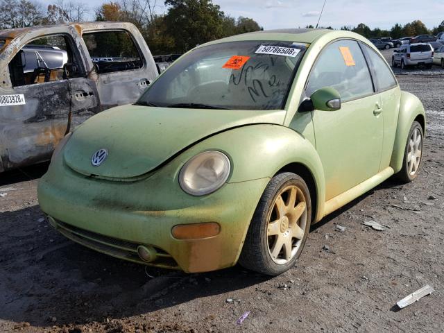 3VWDD21C53M440322 - 2003 VOLKSWAGEN NEW BEETLE 绿色 照片 2