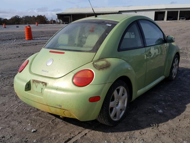 3VWDD21C53M440322 - 2003 VOLKSWAGEN NEW BEETLE GREEN photo 4