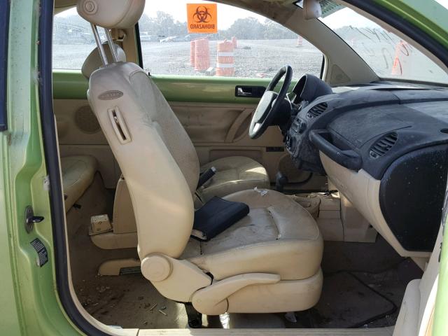 3VWDD21C53M440322 - 2003 VOLKSWAGEN NEW BEETLE 绿色 照片 5