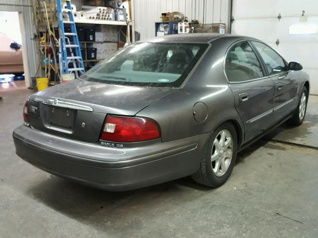 1MEFM50U72G640102 - 2002 MERCURY SABLE GS GRAY photo 4