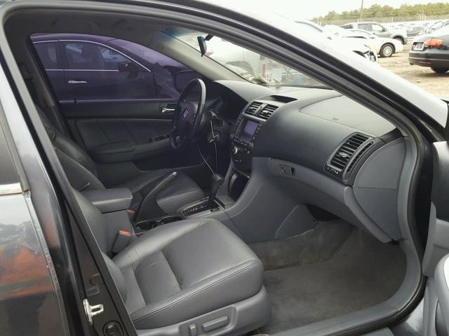 1HGCM66844A068658 - 2004 HONDA ACCORD EX GRAY photo 5