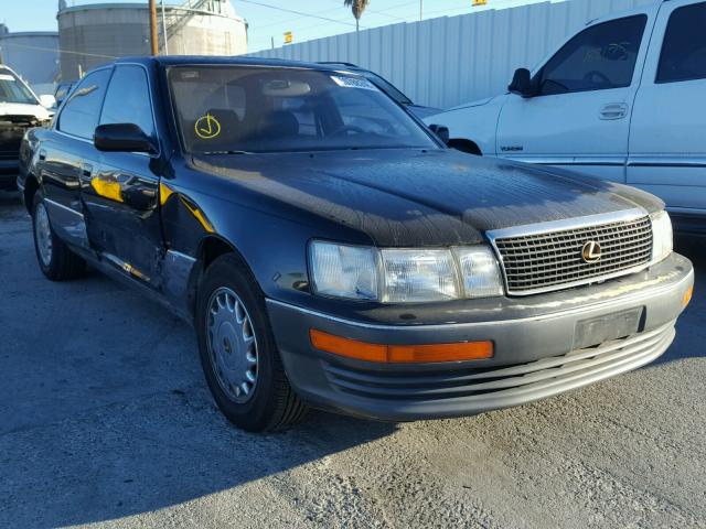 JT8UF11E2M0047793 - 1991 LEXUS LS 400 BLACK photo 1