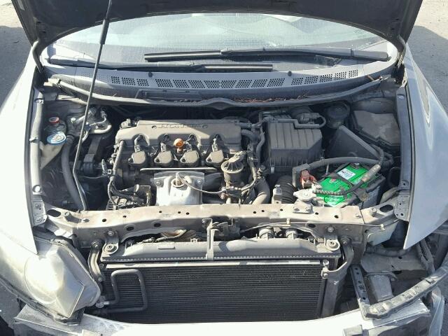 1HGFA16876L083526 - 2006 HONDA CIVIC EX GRAY photo 7