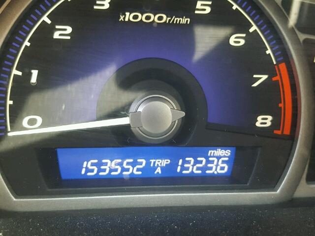 1HGFA16876L083526 - 2006 HONDA CIVIC EX GRAY photo 8