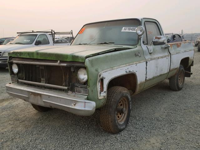 TKY145Z501772 - 1974 GMC PICKUP GREEN photo 2