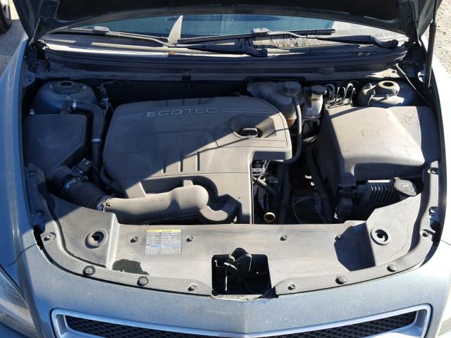 1G1ZH57B59F213128 - 2009 CHEVROLET MALIBU 1LT BLUE photo 7