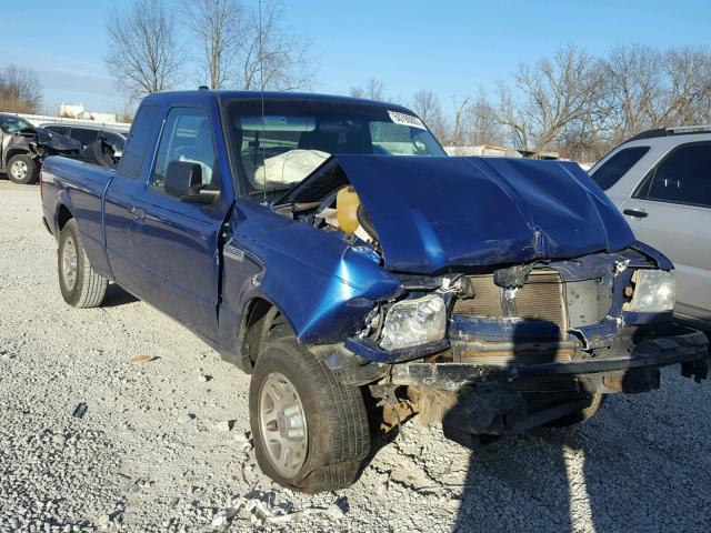 1FTKR1ED9APA26993 - 2010 FORD RANGER SUP BLUE photo 1