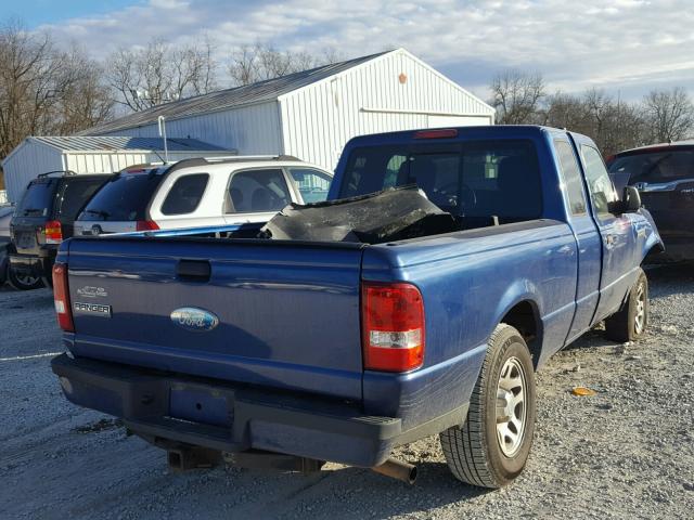 1FTKR1ED9APA26993 - 2010 FORD RANGER SUP BLUE photo 4