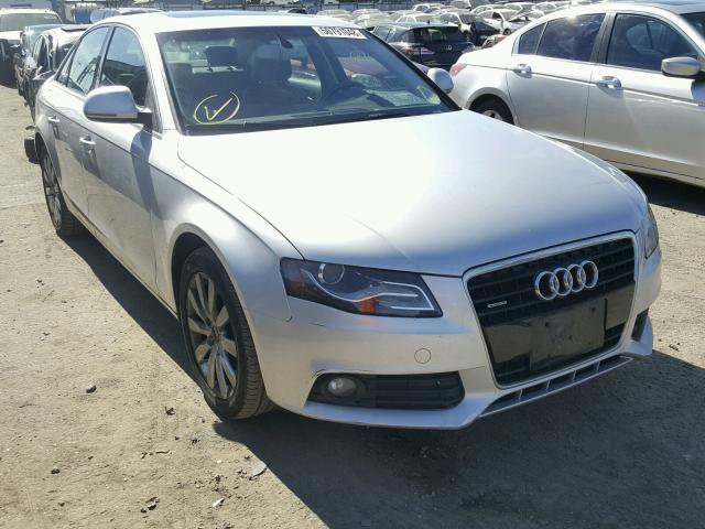 WAULK78K69N043695 - 2009 AUDI A4 3.2 QUA SILVER photo 1