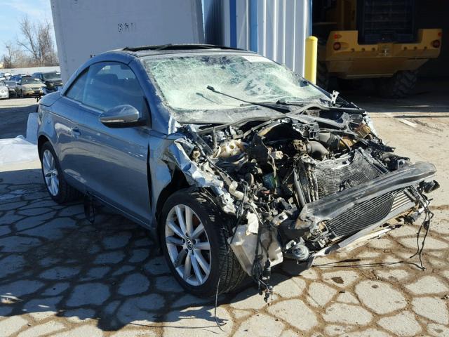 WVWBW7AH1CV011634 - 2012 VOLKSWAGEN EOS KOMFOR 蓝色 照片 1