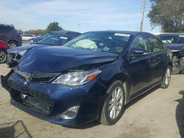 4T1BK1EBXDU023170 - 2013 TOYOTA AVALON BAS BLUE photo 2
