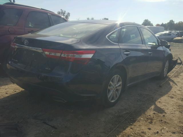 4T1BK1EBXDU023170 - 2013 TOYOTA AVALON BAS BLUE photo 4