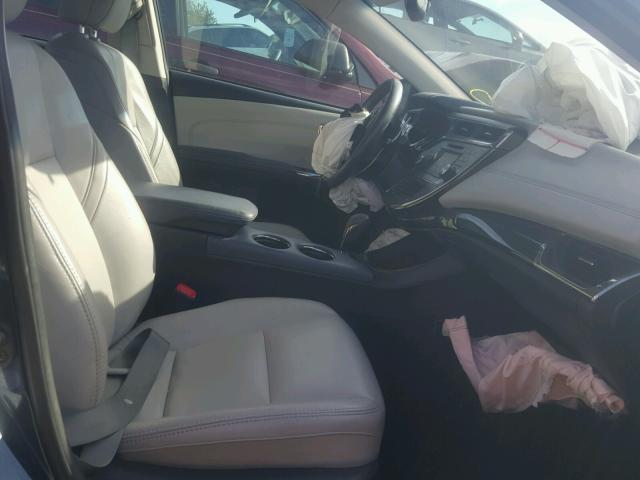 4T1BK1EBXDU023170 - 2013 TOYOTA AVALON BAS BLUE photo 5