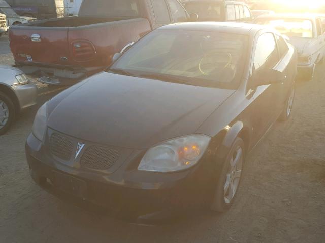 1G2AN18B877183638 - 2007 PONTIAC G5 GT BLACK photo 2