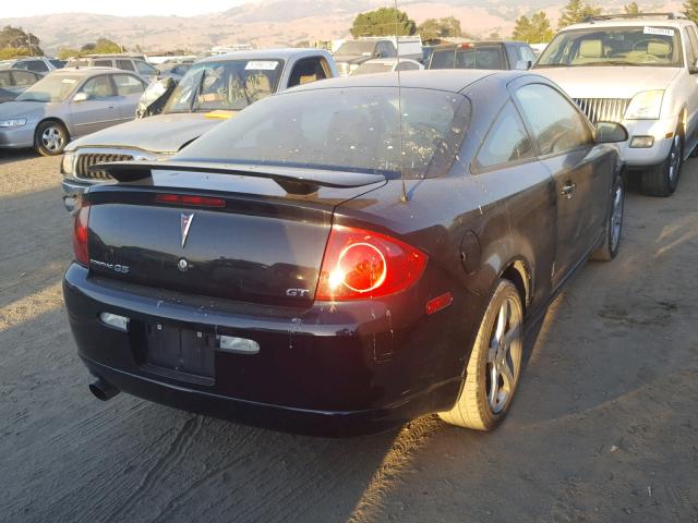 1G2AN18B877183638 - 2007 PONTIAC G5 GT BLACK photo 4