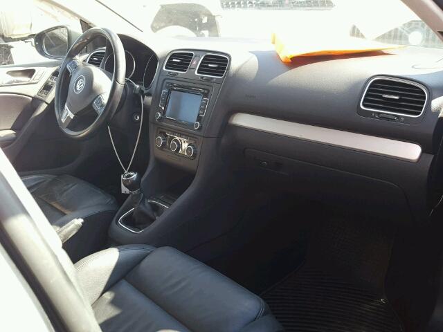 WVWCA9AJ0BW013241 - 2011 VOLKSWAGEN GOLF 灰色 照片 5