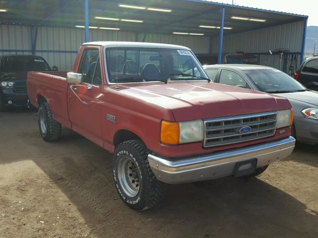 1FTEF25Y1JPA31961 - 1988 FORD F250 RED photo 1