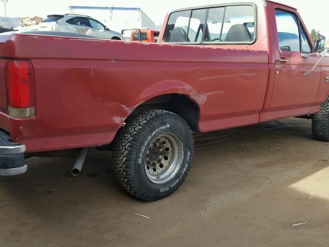 1FTEF25Y1JPA31961 - 1988 FORD F250 RED photo 9
