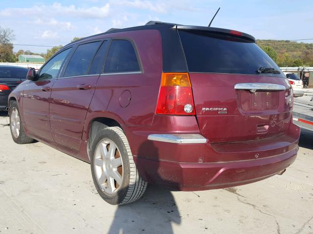 2A8GM78X58R664530 - 2008 CHRYSLER PACIFICA L 勃艮第红 照片 3