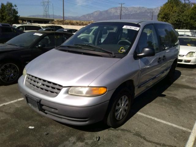 2C4FJ25B6YR714875 - 2000 CHRYSLER VOYAGER SILVER photo 2