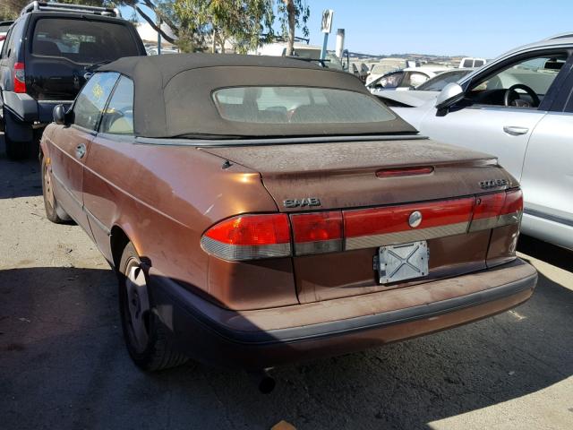 YS3DF75N4W7002694 - 1998 SAAB 900 SE TUR BROWN photo 3