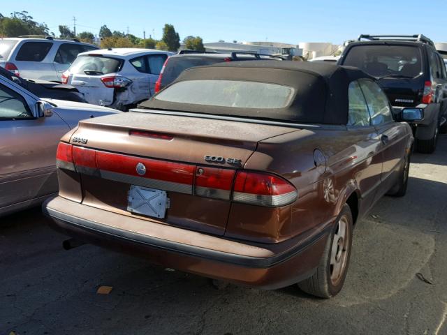 YS3DF75N4W7002694 - 1998 SAAB 900 SE TUR BROWN photo 4