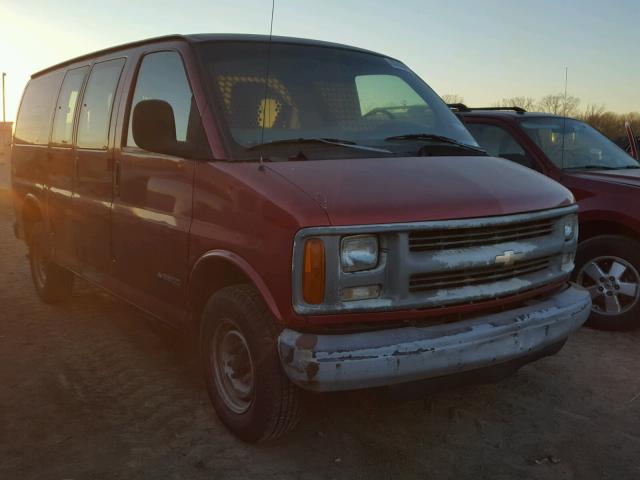 1GCGG25R2V1046332 - 1997 CHEVROLET EXPRESS G2 MAROON photo 1