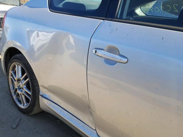 JTKDE167360141501 - 2006 TOYOTA SCION TC 银色 照片 9