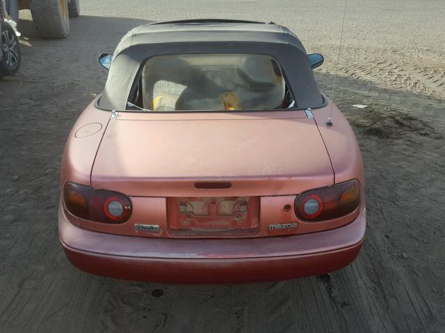 JM1NA3519L0130000 - 1990 MAZDA MX-5 MIATA RED photo 6