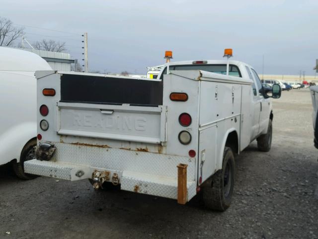 1FDSX35L22EC58109 - 2002 FORD F350 WHITE photo 4