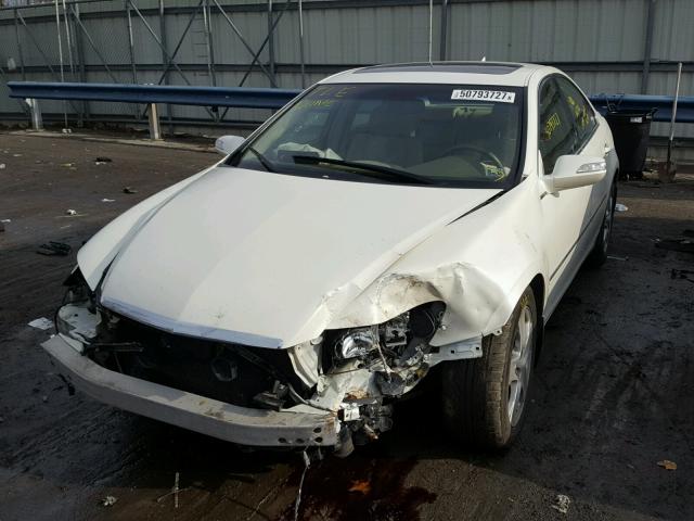JH4KB16535C019741 - 2005 ACURA RL თეთრი ფოტო 2