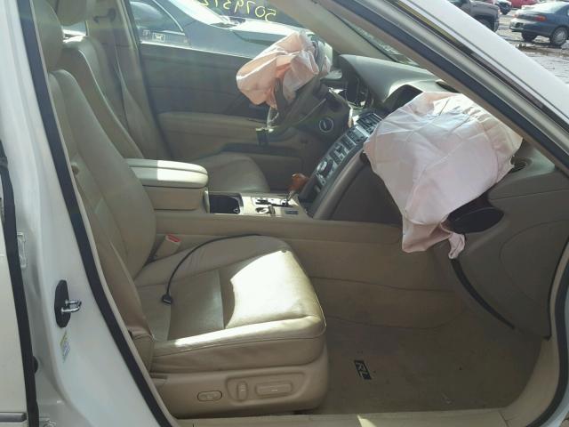 JH4KB16535C019741 - 2005 ACURA RL თეთრი ფოტო 5