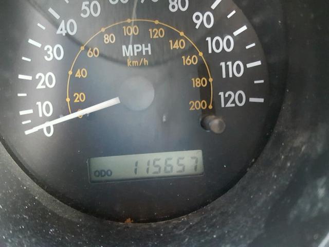 KL1TD66648B134324 - 2008 CHEVROLET AVEO BASE Żółty zdjęcie 8