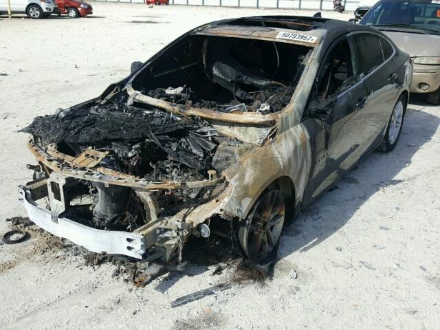 1G1ZJ5SU4GF313022 - 2016 CHEVROLET MALIBU HYB 灰色 照片 2