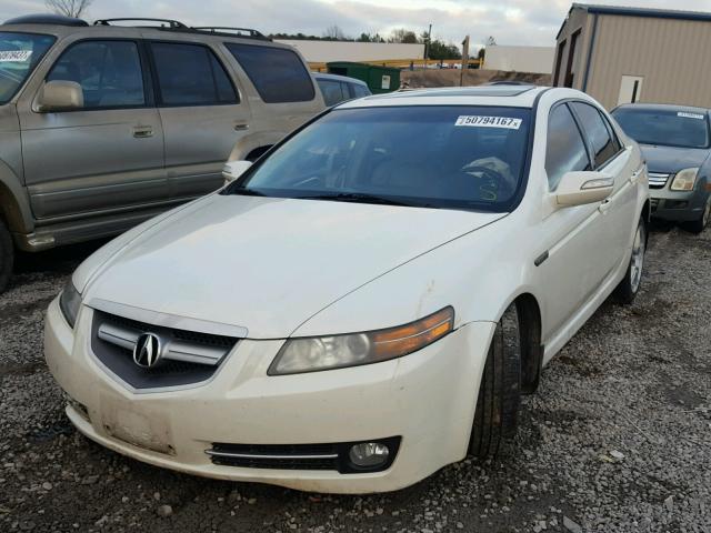 19UUA66298A050204 - 2008 ACURA TL WHITE photo 2