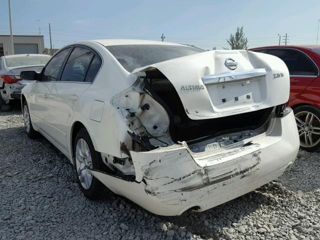 1N4AL2AP7AN443842 - 2010 NISSAN ALTIMA BAS WHITE photo 3