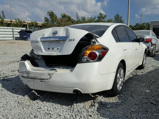 1N4AL2AP7AN443842 - 2010 NISSAN ALTIMA BAS WHITE photo 4