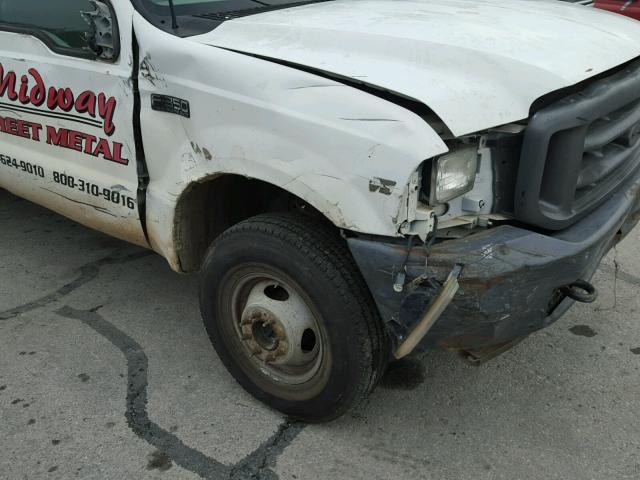 1FDWW33S63ED38741 - 2003 FORD F350 SUPER WHITE photo 9